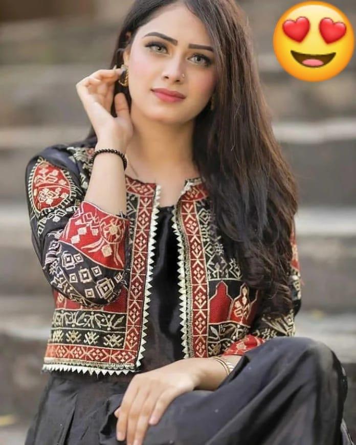 Stunning 2 Pcs Women's Stitched Embroidered Silk Maxi Suit - Round Neck